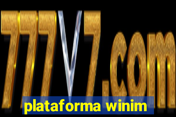 plataforma winim